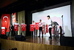 AGÜ’de Şehitleri Anma Programı