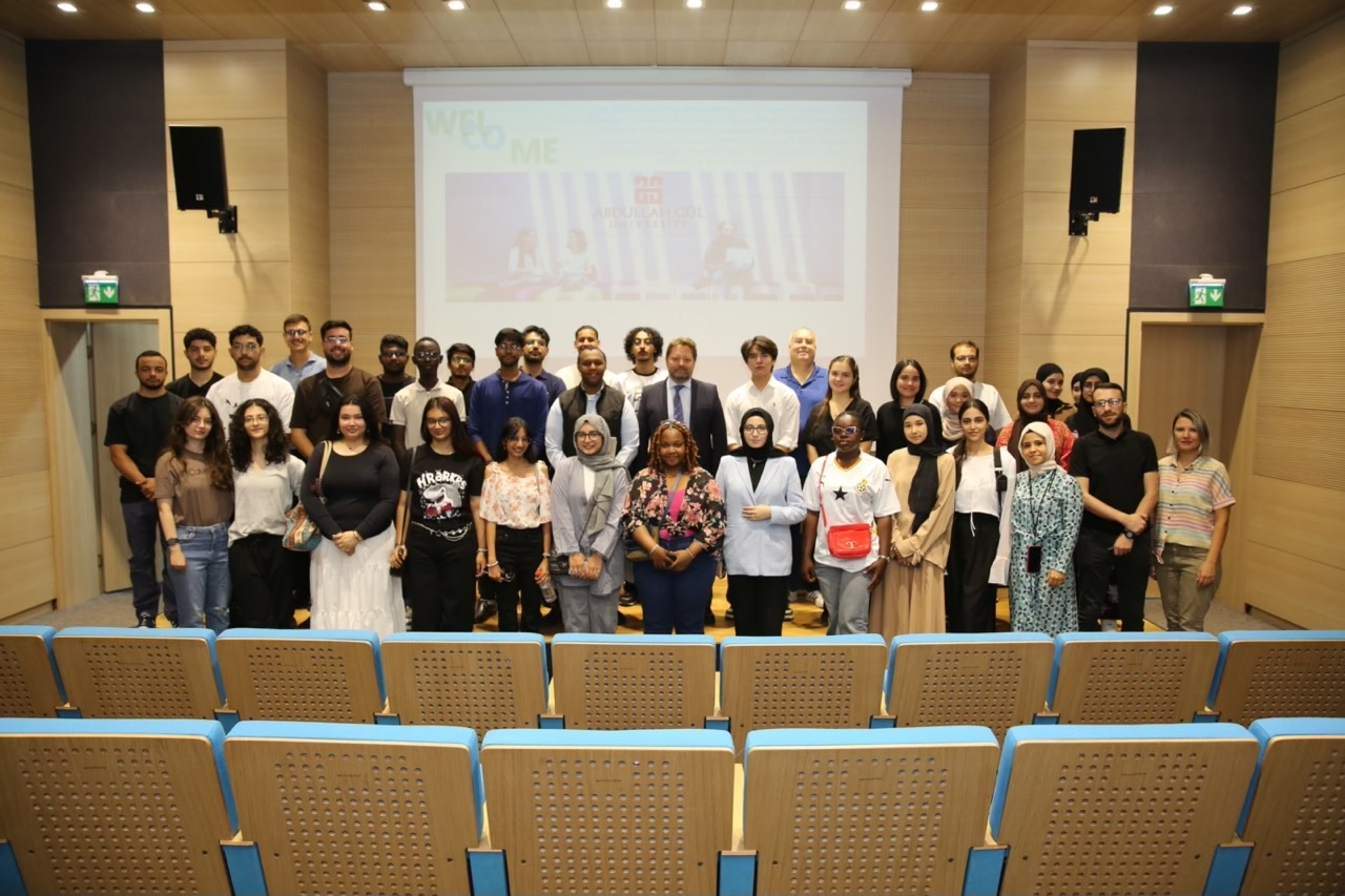 AGÜ’de Uluslararası Öğrenciler İçin Oryantasyon Programı