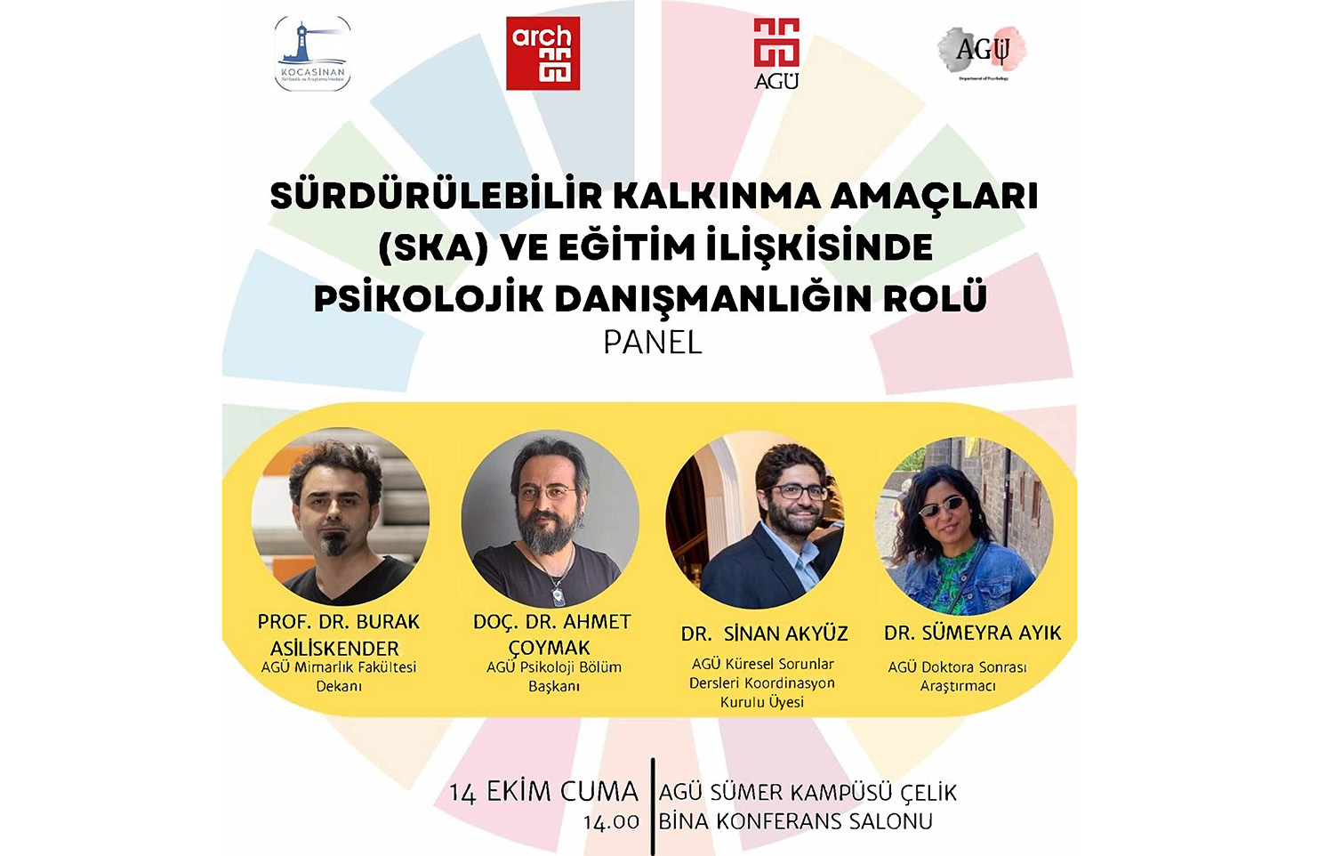 AGÜ Psikoloji ve Mimarlık Bölümlerinden Ortak Panel